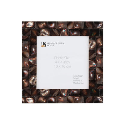 Picture Frame Mother of Pearl Collection Mother of Pearl Grey 4x4
