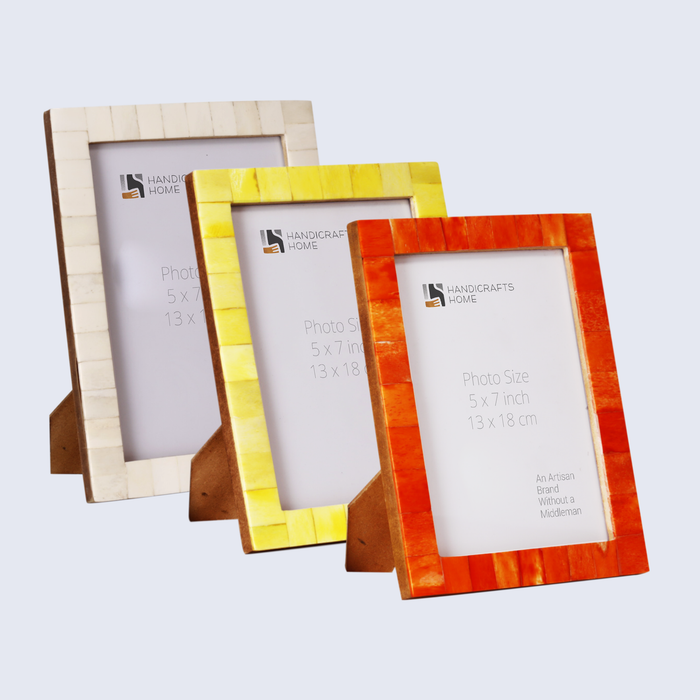 Picture Frame Set of 3 | Sunset Collection | Fits 5x7 Photos