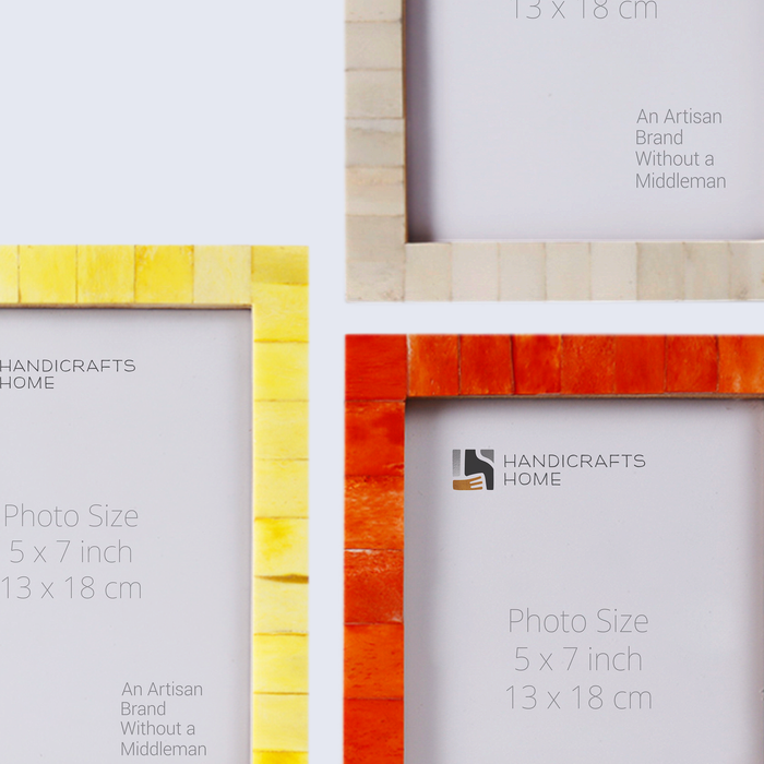 Picture Frame Set of 3 | Sunset Collection | Fits 5x7 Photos