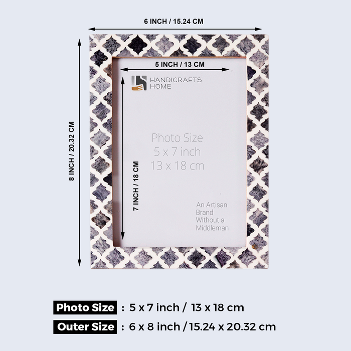 Picture Frame Set of 3 | Winter Collection | Fits 5x7 Photos