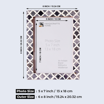 Picture Frame Set of 3 | Winter Collection | Fits 5x7 Photos