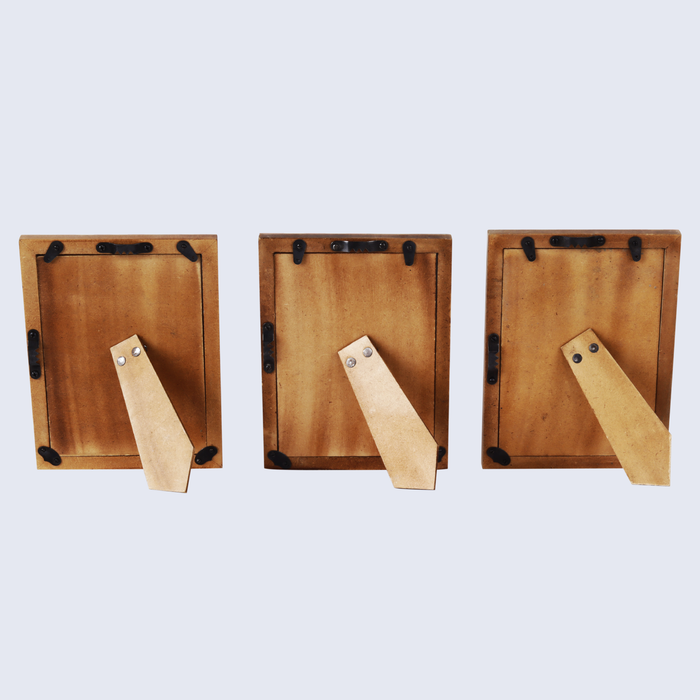 Picture Frame Set of 3 | Winter Collection | Fits 5x7 Photos