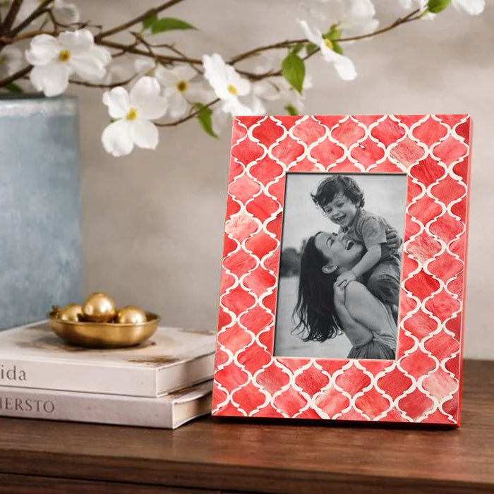 Handmade Picture Frames Moroccan Art Inspired Collection Bone & Resin Inlay