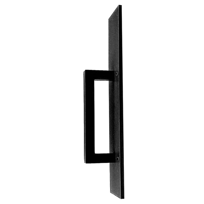 Plain Rectangular Style Door Pull - Barn Door Handle - 10 Inches - Multiple Finishes Available