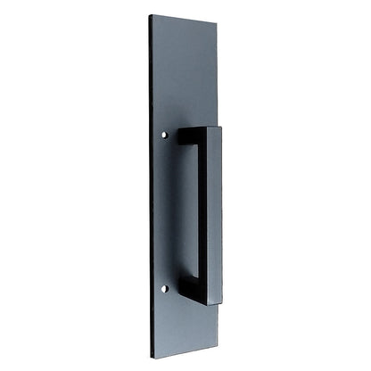 Plain Rectangular Style Door Pull - Barn Door Handle - 10 Inches - Multiple Finishes Available