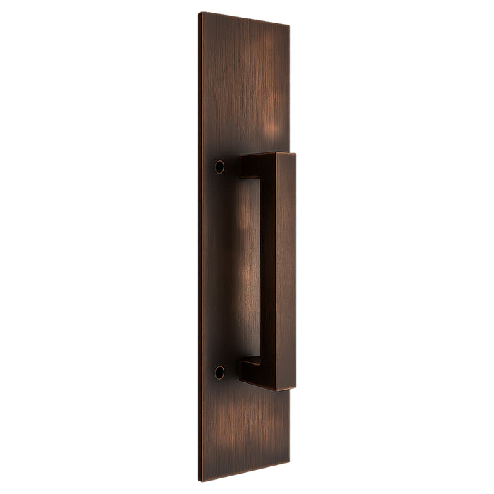 Plain Rectangular Style Door Pull - Barn Door Handle - 10 Inches - Multiple Finishes Available