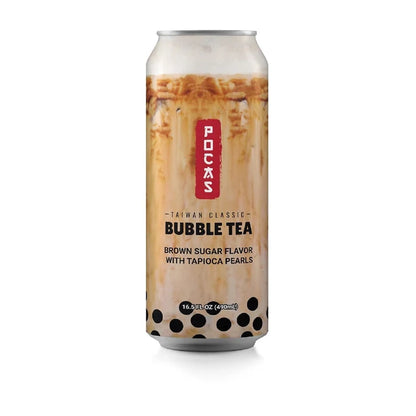 Wholesale Pocas Bubble Tea Indulge in Brown Sugar flavor with Tapioca Pearls at Mexmax INC