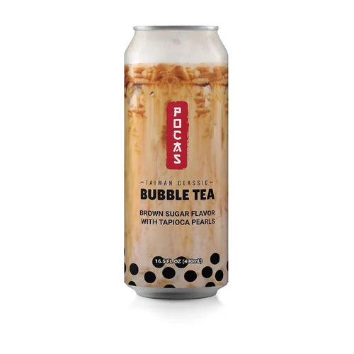 Wholesale Pocas Bubble Tea Indulge in Brown Sugar flavor with Tapioca Pearls at Mexmax INC