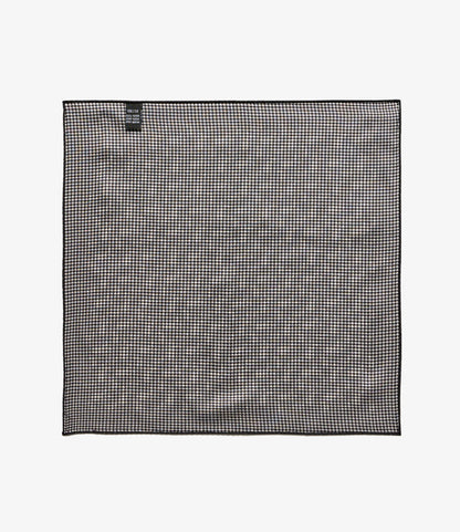 Pocket Square - Black/White Houndstooth