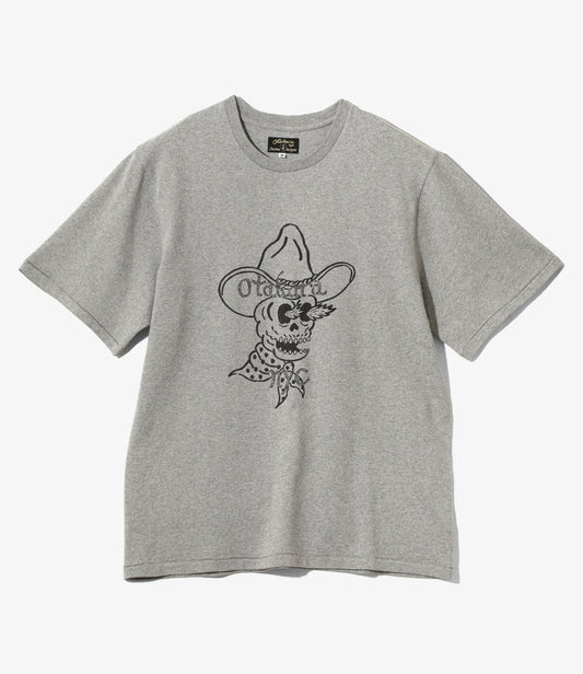 Printed Tee - H. Grey - Deadman