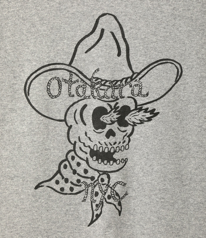 Printed Tee - H. Grey - Deadman