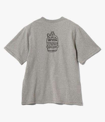 Printed Tee - H. Grey - Deadman