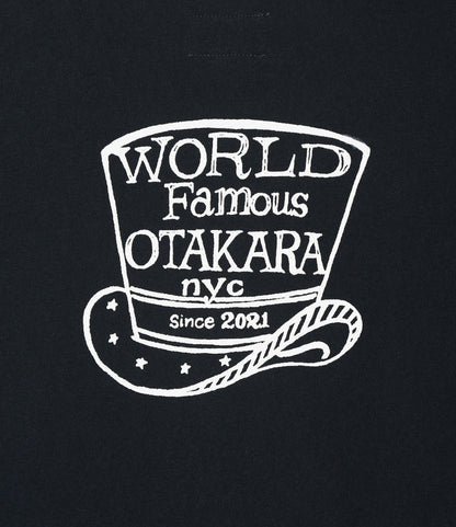 Printed Tee - Navy - World Famous