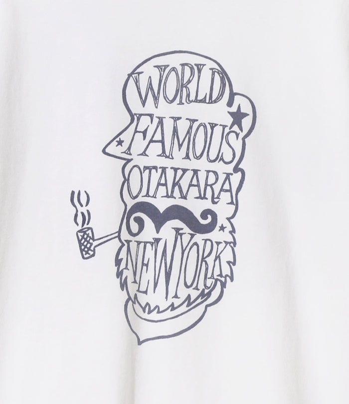 Printed Tee - White - World Famous