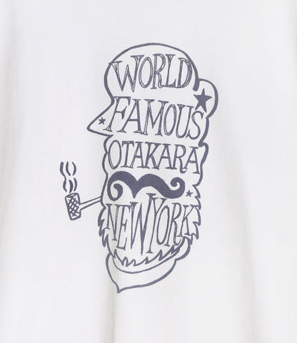 Printed Tee - White - World Famous