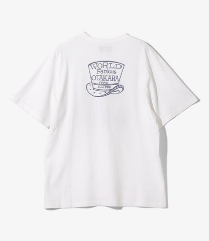 Printed Tee - White - World Famous