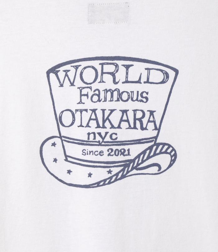 Printed Tee - White - World Famous