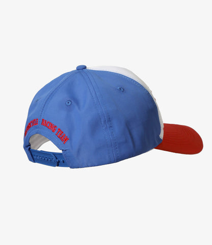 Racing Cap - Tricolour - Poly Taffeta