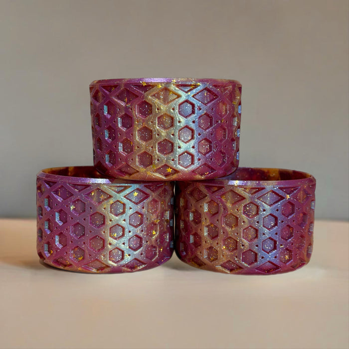 Red Velvet Shimmer Waffle Boots™