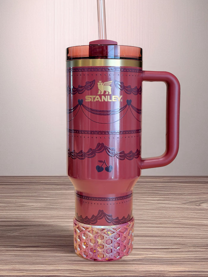 Red Velvet Shimmer Waffle Boots™