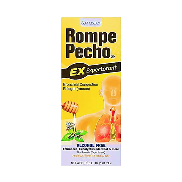 Rompe Pecho EX Congestion Con Miel (Yellow) - 6 oz
