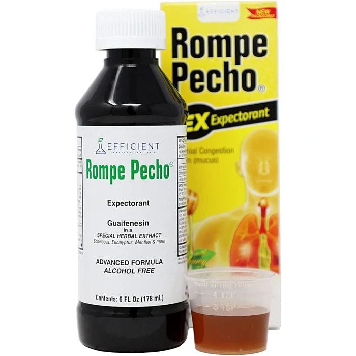 Rompe Pecho EX Congestion Con Miel (Yellow) - 6 oz