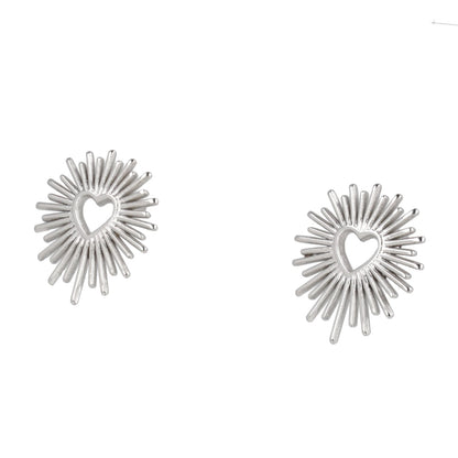 Sacré Coeur Stud Earrings