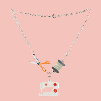 Sewing Necklace
