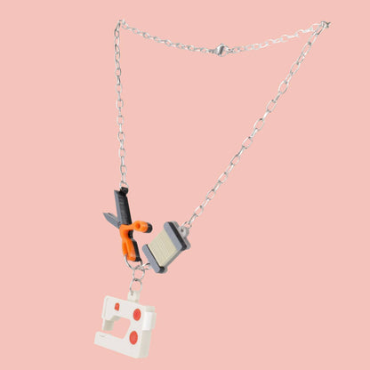 Sewing Necklace