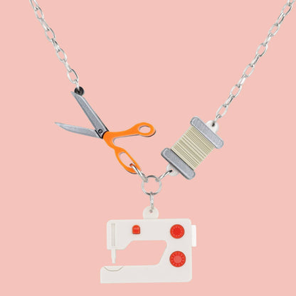 Sewing Necklace