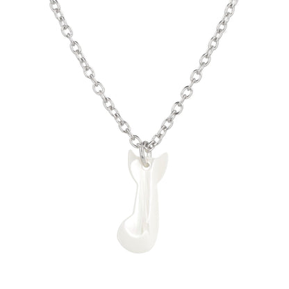 Shell Cat Necklace