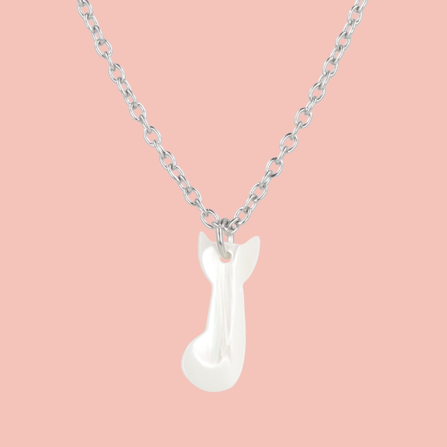 Shell Cat Necklace