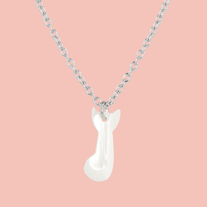 Shell Cat Necklace