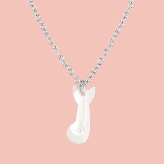 Shell Cat Necklace