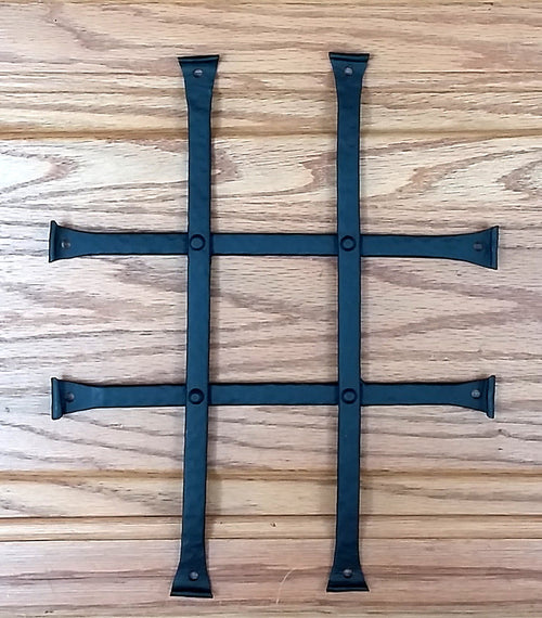 Speakeasy Grille  - LOW PROFILE - Size: 8" x 10" - Wild West Hardware