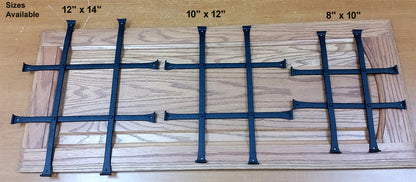 Speakeasy Grille  - LOW PROFILE - Size: 8" x 10" - Wild West Hardware