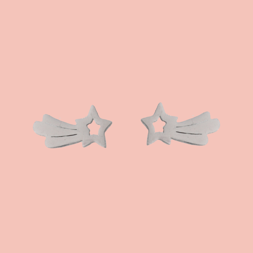 Shooting Star Stud Earrings