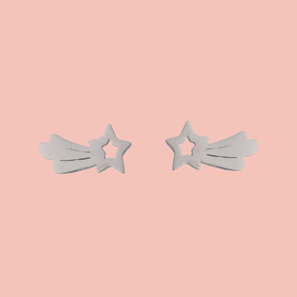 Shooting Star Stud Earrings