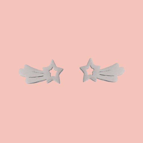 Shooting Star Stud Earrings