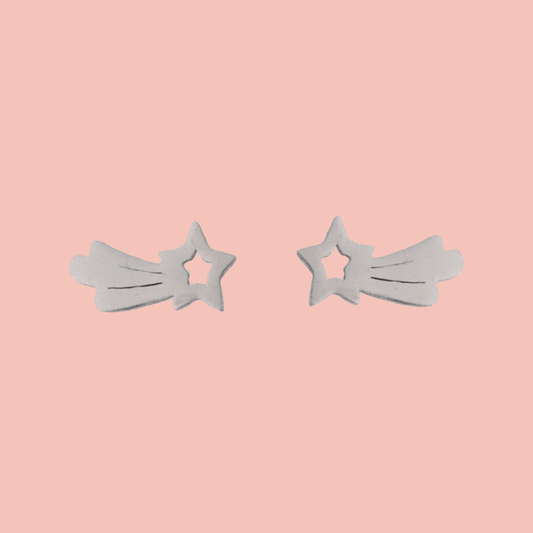 Shooting Star Stud Earrings