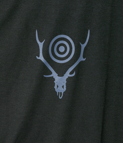 S/S Crew Neck Tee - Black - Skull&Target
