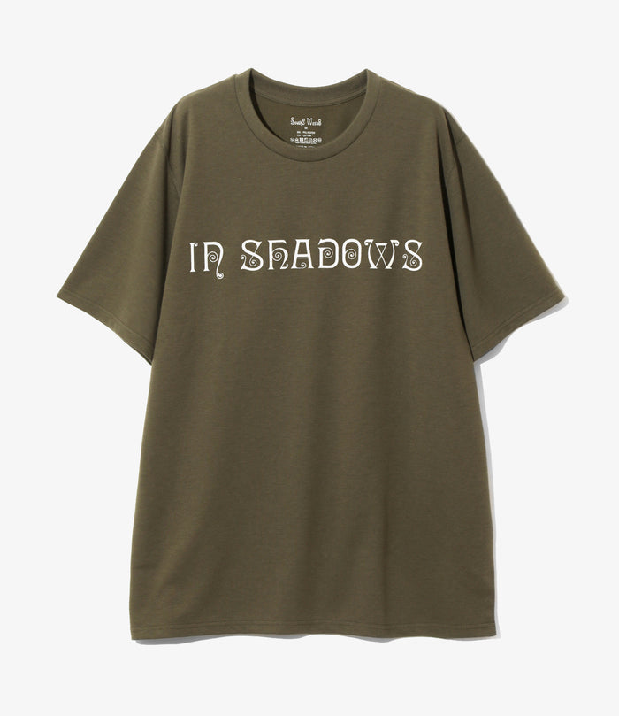 S/S Crew Neck Tee - Olive - IN SHADOWS