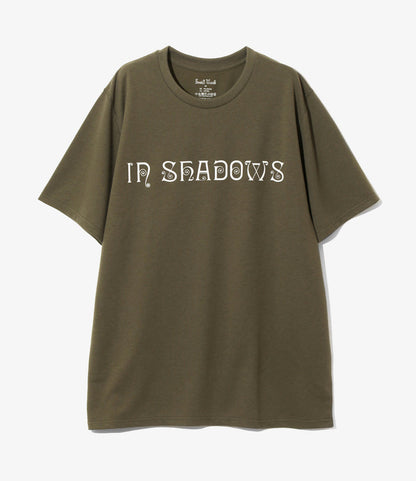 S/S Crew Neck Tee - Olive - IN SHADOWS