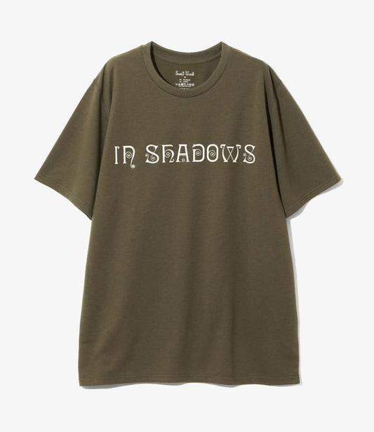 S/S Crew Neck Tee - Olive - IN SHADOWS