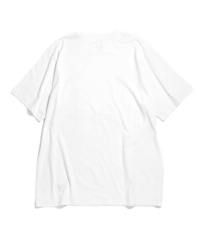 S/S Mock Neck Tee - White - Cordura Jersey