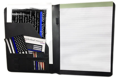 State Trooper Thin Blue Line Padfolio Bundle