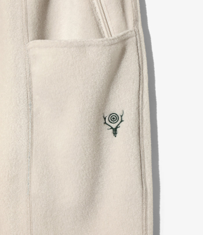 String C.S Pant - Beige - Poly Fleece