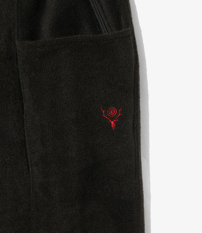 String C.S Pant - Black - Poly Fleece