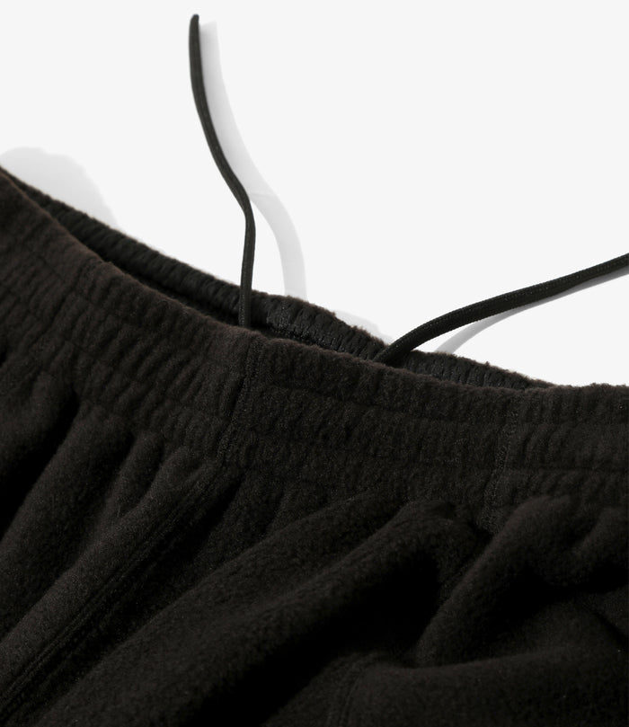 String C.S Pant - Black - Poly Fleece