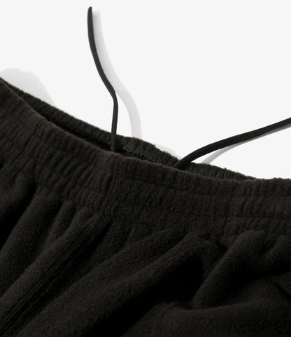 String C.S Pant - Black - Poly Fleece